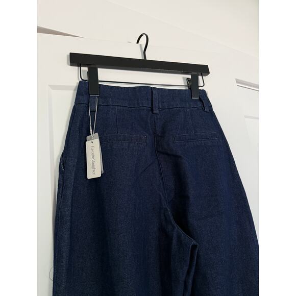 $248 New Favorite Daughter Favorite Pant in Denim (Vienna) - Size 2 - Picture 7 of 11